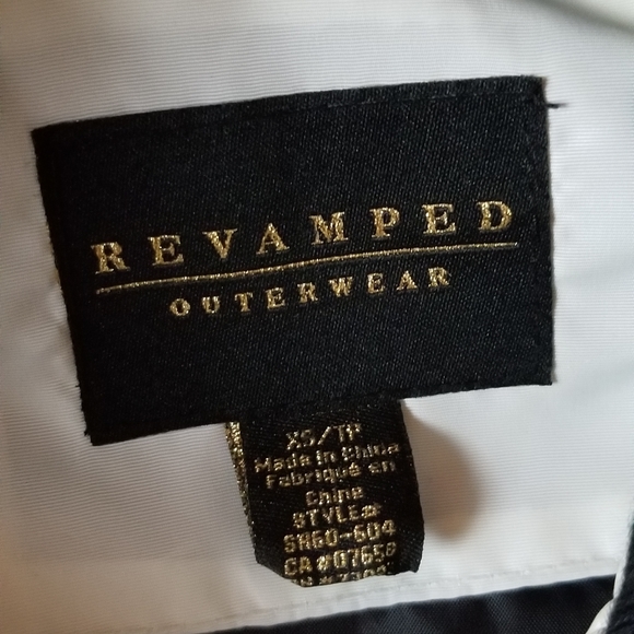 Revamped by Sirens Fur Hooded White Winter Jacket - Picture 2 of 2